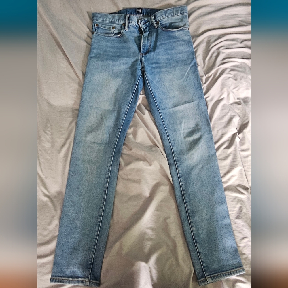 Light Blue gap skinny Denim Jeans
